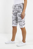 Denim Ladies Italian Stretch Shorts Women's camouflage Plain Magic Comfy Lagenlook Hot Pants 8-22 For Women 14 - Dropwear