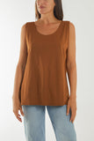 Double Layer Scoop Vest For Women  - Dropwear