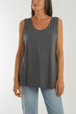 Double Layer Scoop Vest For Women  - Dropwear