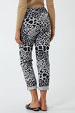 Magic Super Stretch Leopard Print Trousers For Women  - Dropwear