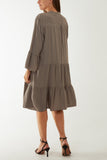 Flare Smock Dress For Women  - Dropwear