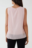 Pleated Necklace Vest For Women  - Dropwear