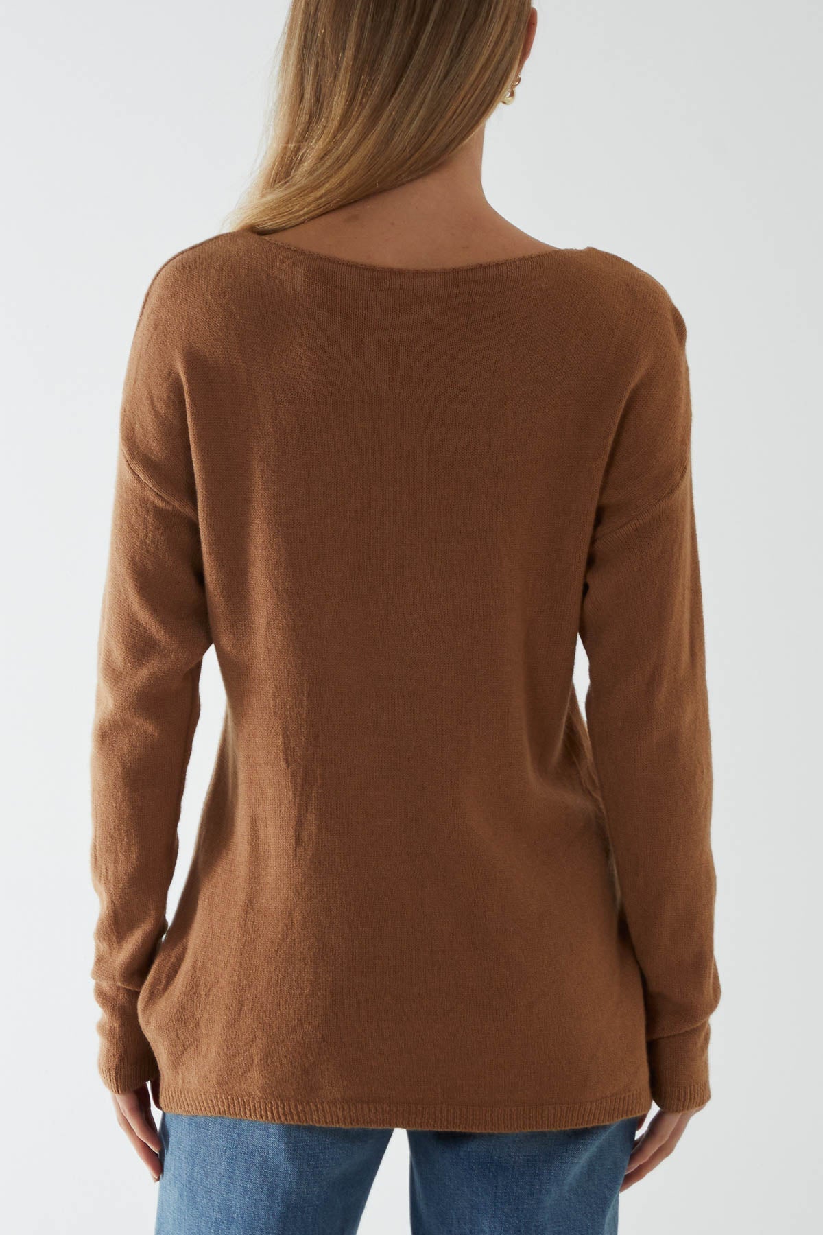 Ribbed Star Jumper For Women  - Dropwear