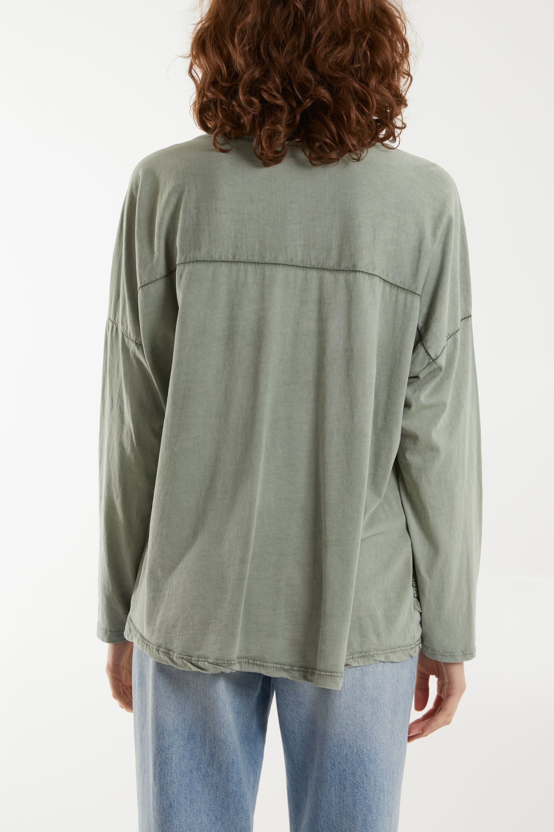 Flocking Double Star Top For Women  - Dropwear