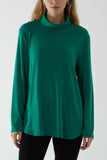 Roll Neck Fine Knit Jumper For Women  - Dropwear