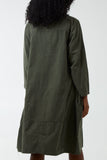 Chocolate Baby Corduroy Pocket Dress For Women ONE SIZE - Dropwear