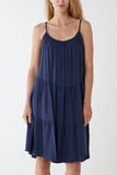 Cami Strap Tiered Smock Dress For Women  - Dropwear
