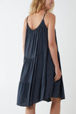 Cami Strap Tiered Smock Dress For Women  - Dropwear