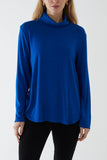 Roll Neck Fine Knit Jumper For Women  - Dropwear