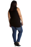 Black Silver Sequin Patched Ripped Jeans For Women 16 - Dropwear