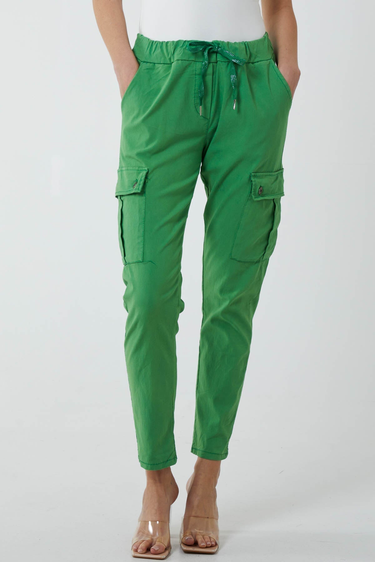 Magic Super Stretch Cargo Trousers For Women  - Dropwear