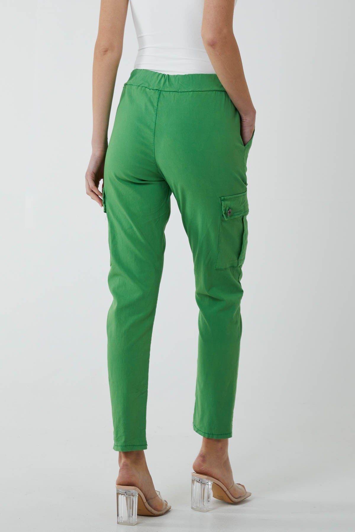 Magic Super Stretch Cargo Trousers For Women  - Dropwear