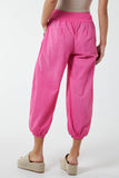Button Pocket Detail Harem Pants For Women  - Dropwear