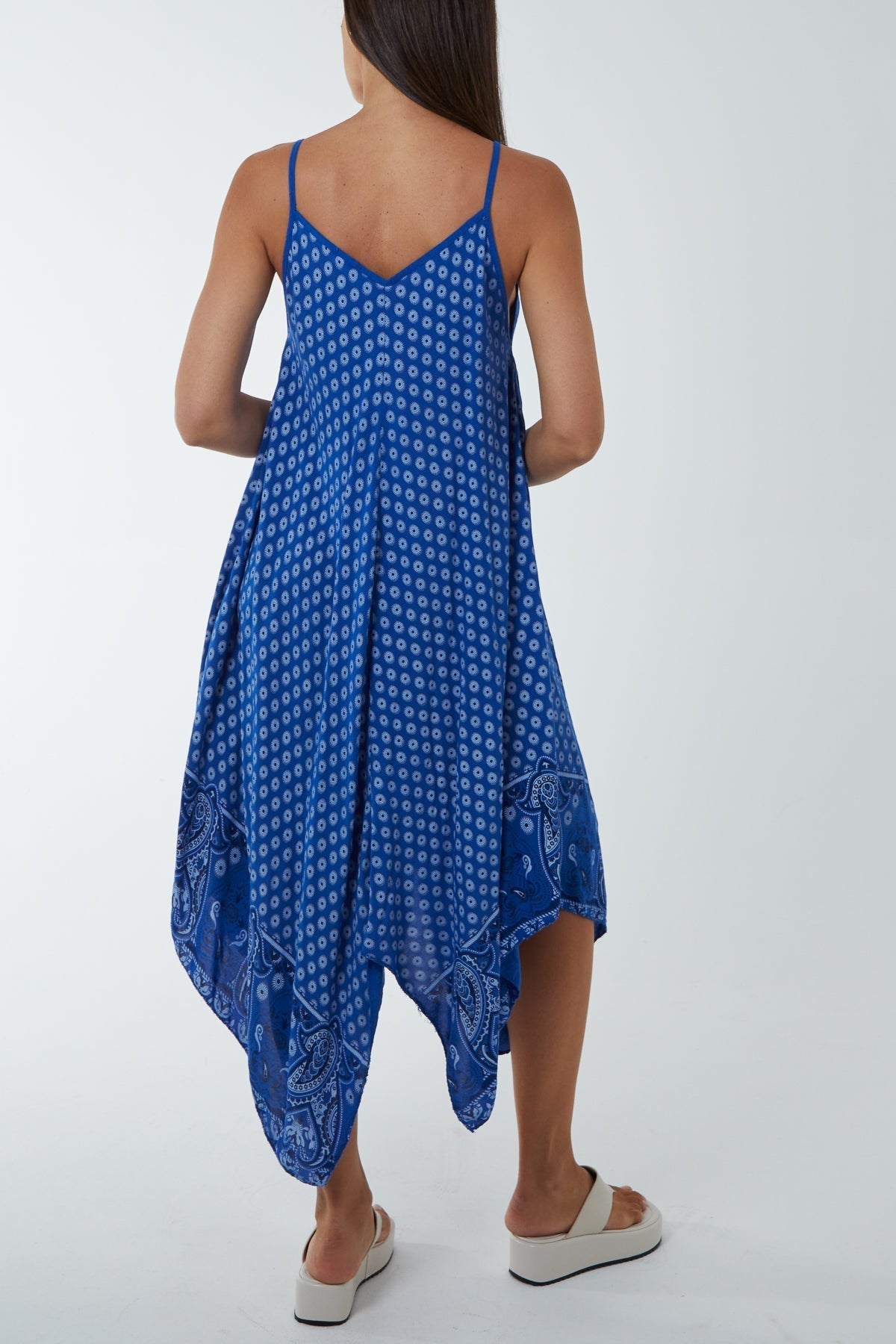 Jade Cami Hanky Hem Midi Dress For Women ONE SIZE - Dropwear