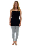 Sequin Scallop Beaded Flower Petal Leggings For Women  - Dropwear