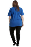 Amour Paris Print Baggy Short Sleeve T-Shirt For Women  - Dropwear