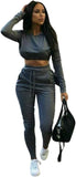 Silver Co-Ord 2 Piece Loungewear Suit Set For Women 12-14 - Dropwear