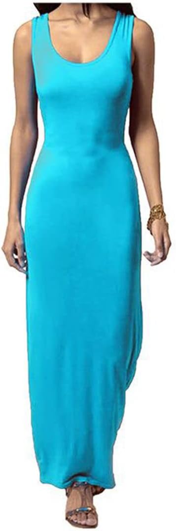 Wine Racer Back Maxi Dress For Women 16-18 - Dropwear