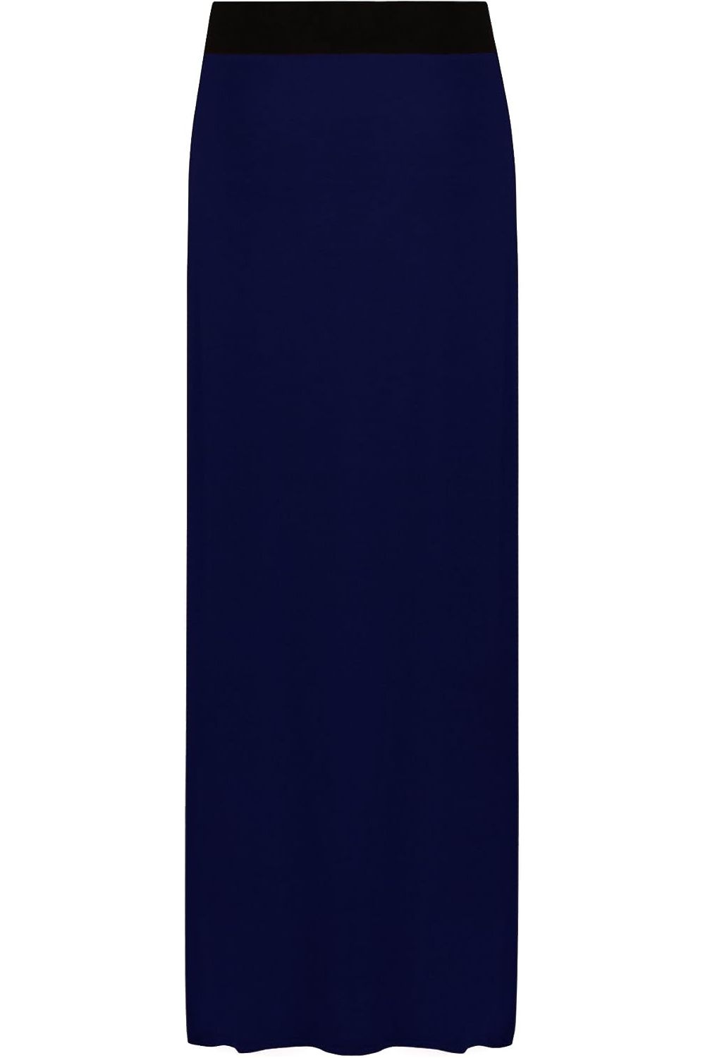 Cream Plus Size Pencil Long Maxi Skirt Elasticated Waist For Women 20-22 - Dropwear