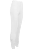 Purple Plus Size Foil Printed Leggings For Women 24-26 - Dropwear
