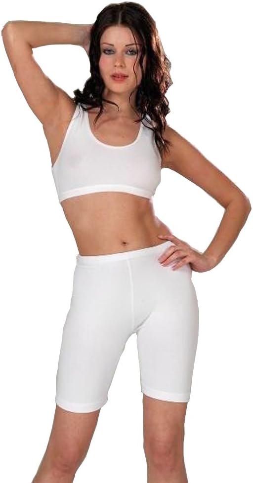Grey Cycling Short Cotton For Women M-L - Dropwear
