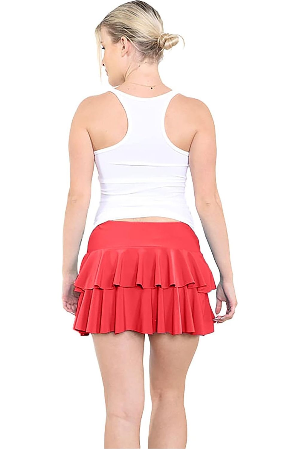 White RARA Mini Short Skirt For Women 8-10 - Dropwear