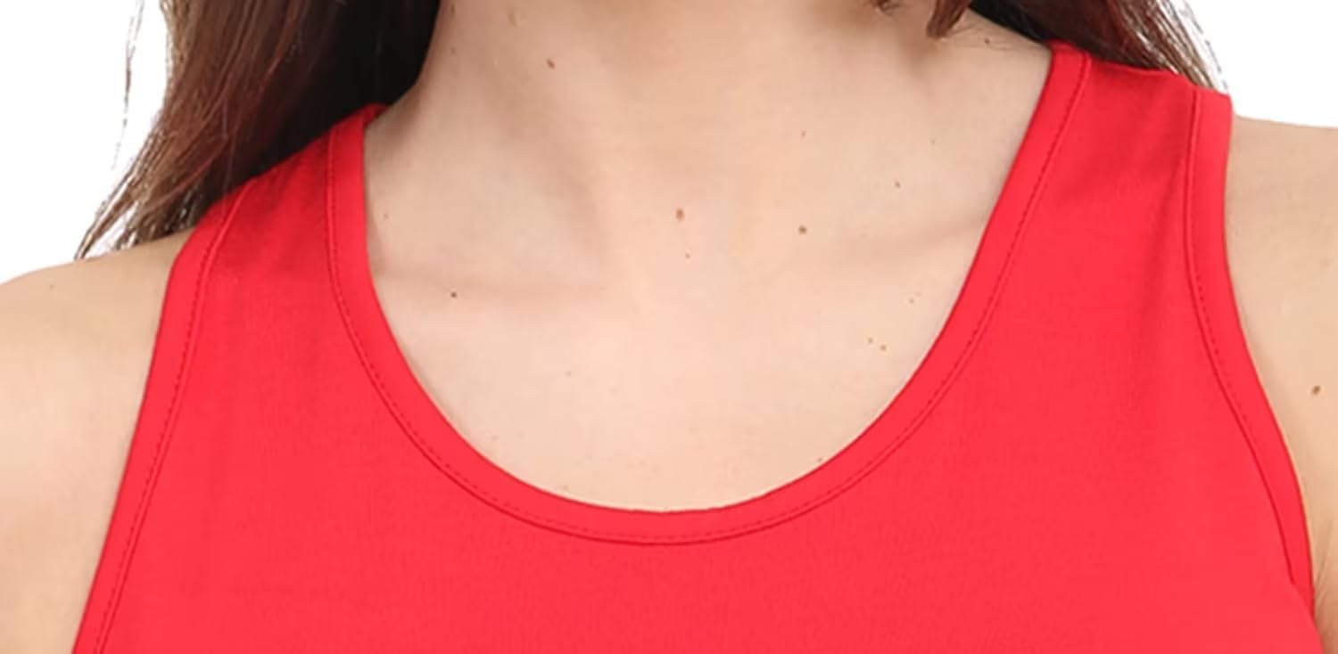 Charcoal Racer Back Bodycon Vest Top For Women 12-14 - Dropwear