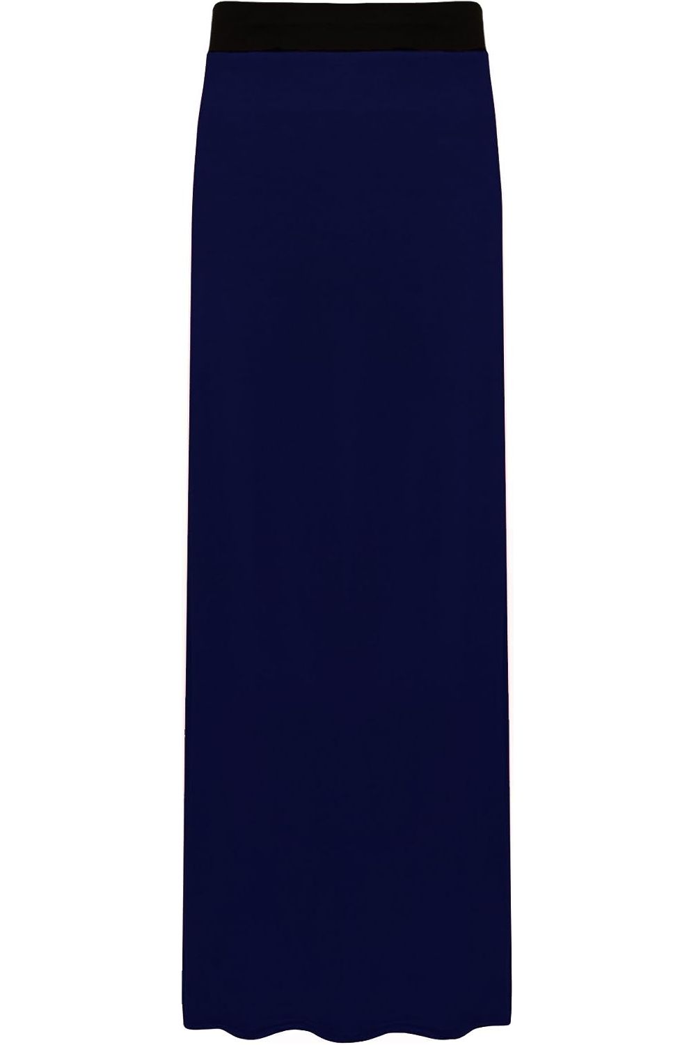 Cream Plus Size Pencil Long Maxi Skirt Elasticated Waist For Women 16-18 - Dropwear