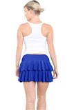 Fluorescent Green RARA Mini Short Skirt For Women 12-14 - Dropwear