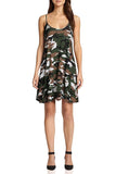 Army Plus Size Army Print Strappy Mini Dress Vest Top For Women 16-18 - Dropwear