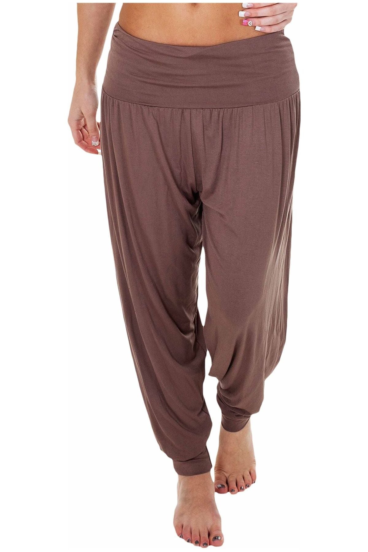 Plus Size Harem Trousers Full Length For Women  - Dropwear