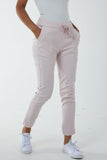 Jade Magic Plain Super Stretch Crushed Trousers For Women ONE SIZE - Dropwear