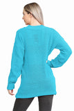 Mocha Cable Knitted Button Cardigan For Women 8-10 - Dropwear