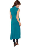 Sleeveless Maxi Cardigan For Women  - Dropwear