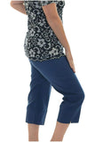 White Ladies 3/4 Elasticated Trouser Shorts For Women 20 - Dropwear