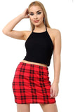 Camouflage Printed Mini Bodycon Short Skirt For Women 8-10 - Dropwear