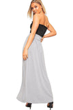 Mocha Plus Size Pleated Fold Over High Waist Gypsy Long Maxi Skirt For Women 20-22 - Dropwear