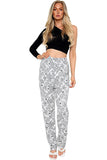 Paisley Stone Paisley Print Full Length Trouser For Women 26-28 - Dropwear
