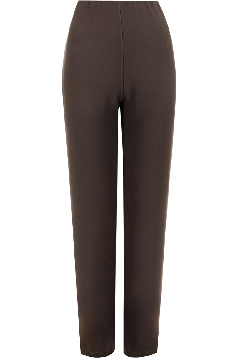 Navy Blue Straight Leg Stretch Ribbed Trouser For Women 12-14 - Dropwear