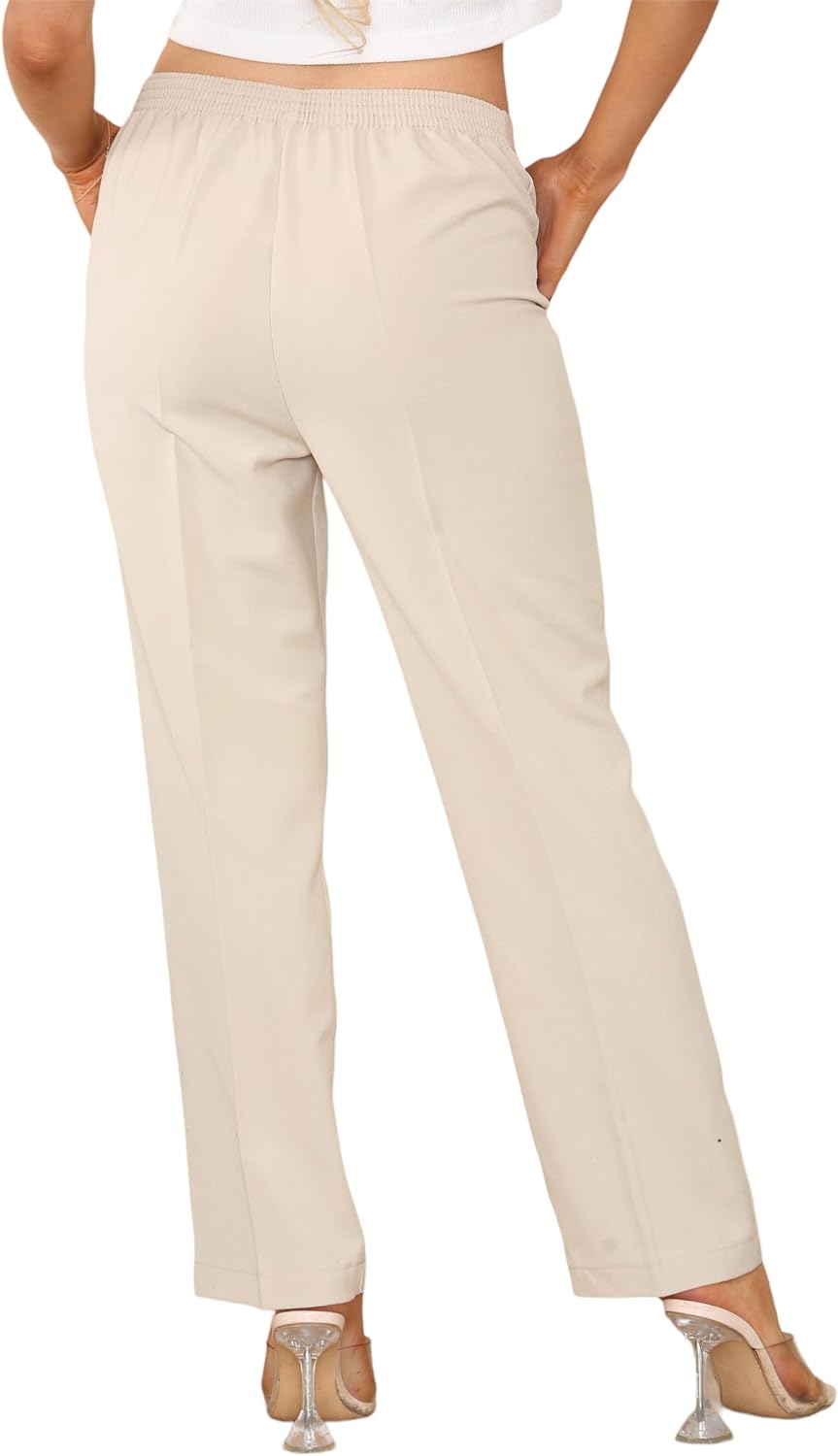 Black Half Elasticated Pocket Trouser - Black, Dark Green, Stone For Women 14 - Dropwear