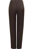 Straight Leg Stretch Ribbed Trouser For Women  - Dropwear
