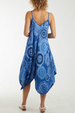 Lime Kaleidoscope Hanky Hem Cami Dress For Women ONE SIZE - Dropwear