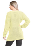 Grey Cable Knitted Button Cardigan For Women 12-14 - Dropwear