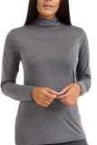 Jgreen Turtle Neck Long Sleeve Top For Women 8-10 - Dropwear