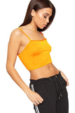 Royal Blue Bralet Crop Stretch Vest Top For Women 8-10 - Dropwear