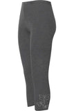 3/4 Butterfly Sequin Leggings For Women  - Dropwear
