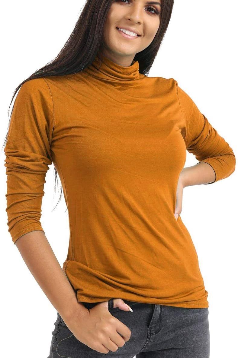 Teal Turtle Neck Long Sleeve Top For Women 12-14 - Dropwear