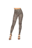 Animal Leopard Print Animal Leopard Print Leggings For Women 12-14 - Dropwear