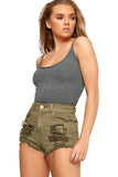 Jade BASICS Solid Scoop Neck Bodysuit For Women 12-14 - Dropwear