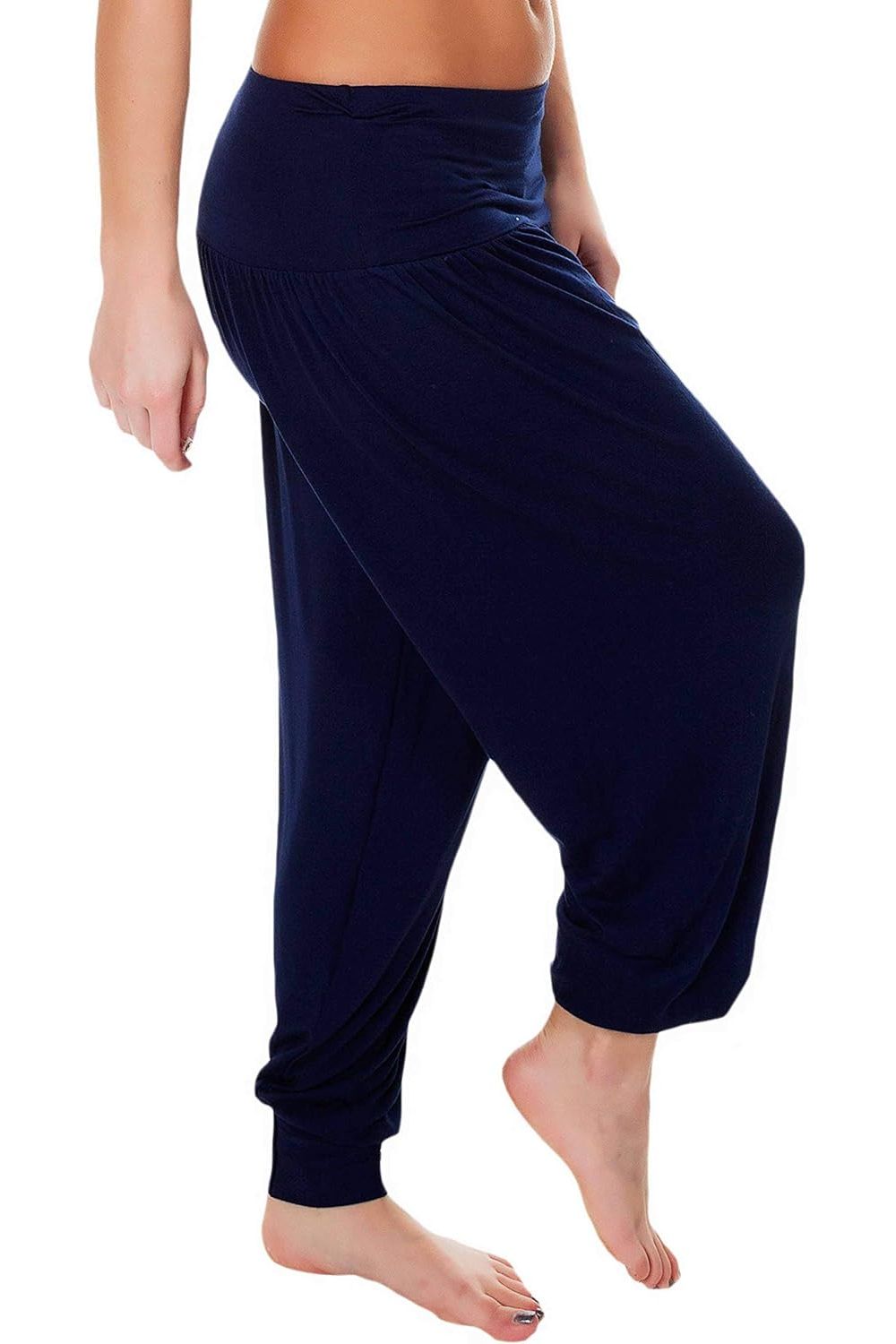 Plus Size Harem Trousers Full Length For Women  - Dropwear